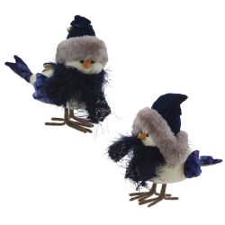 GAEM Изделие декоративное "Птичка", L15 W9 H18 см, разм.полк. Lп15 Wп9 Hп13 см, 2в.