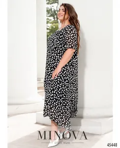 Платье 21-12-чёрный Minova