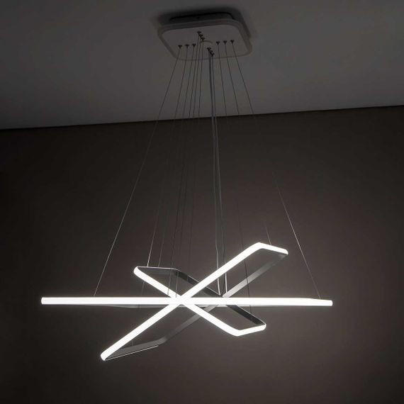 Подвесная светодиодная люстра Citilux Неон Смарт CL731AK110E