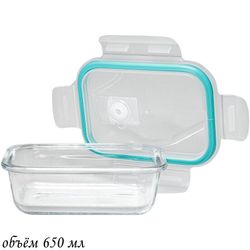 Lenardi 588-480 Блюдо с крышкой в под.уп.(х36)Стекло