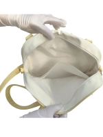 Сумка через плечо с прозрачным окошком желтый бант