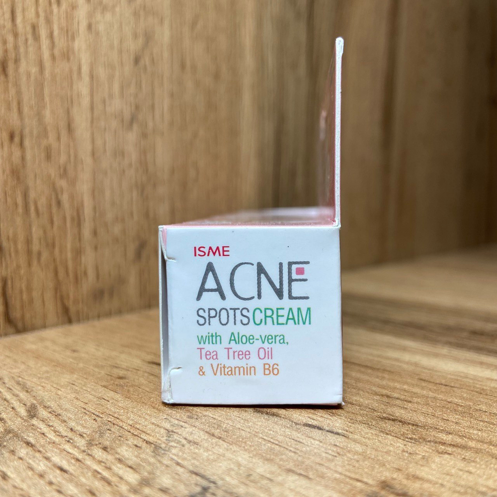 Крем для лица Isme от угрей и прыщей с Алое Вера Acne Spots Cream 10 г