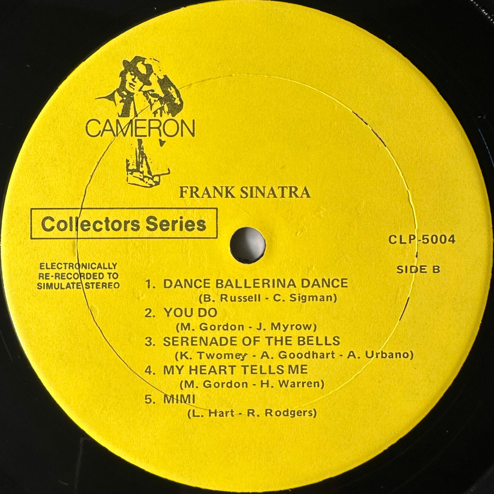 Frank Sinatra ‎– Frank Sinatra (США 1975г.)