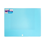 Папка на кнопке Alingar, A4, 240х320х10, 500 мкм, карман для визитки, ассорти, матовая, "Ice"