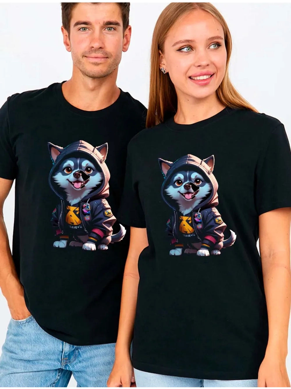 Футболка с принтом