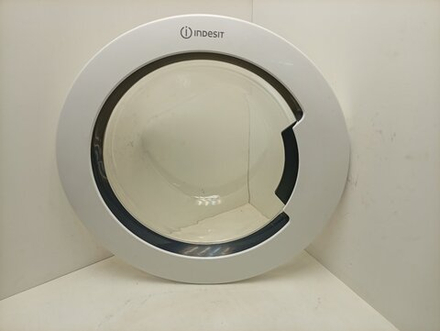 BWE81282LB кт35 Люк в сборе для стиральной машины Indesit C00512351 б/у