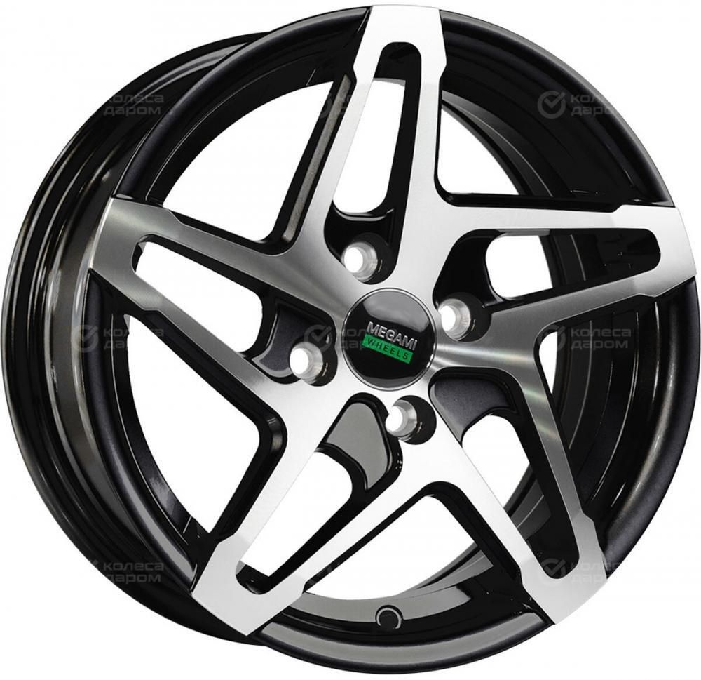 Megami MGM-34 6x14 4x100 ET 35 Dia 67.1 (BKF)