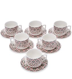 GAEM Art MUG-435/5 Набор из 6 чайных пар