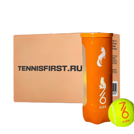 Мячи для тенниса детские SEVENSIX ORANGE (24x3)