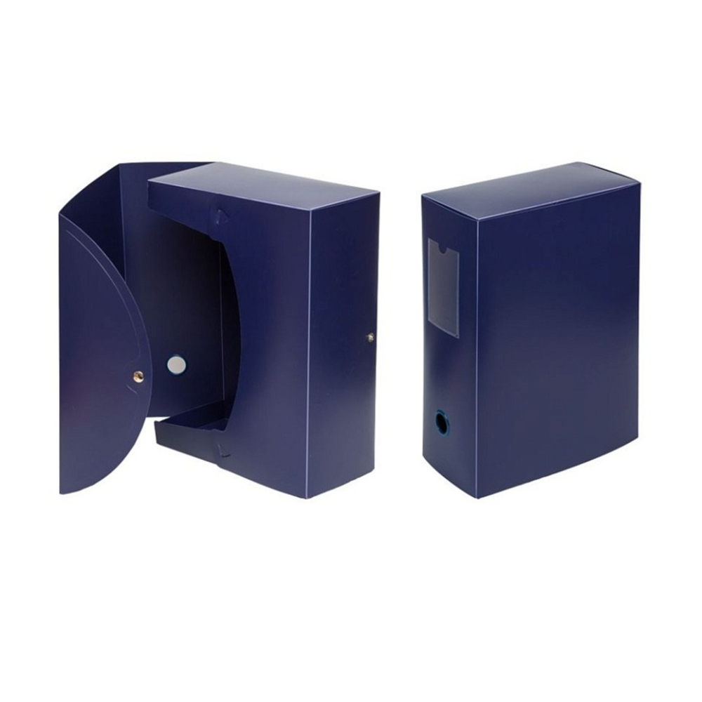 Папка архивная пластик 120мм "deVente" 900мкм, на кнопке