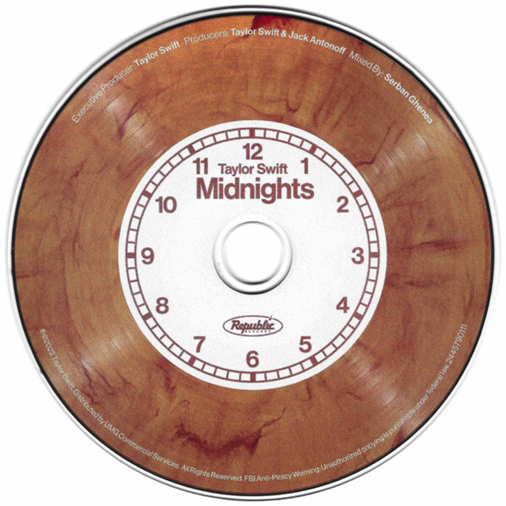 Taylor Swift / Midnights (Blood Moon Edition)(CD)