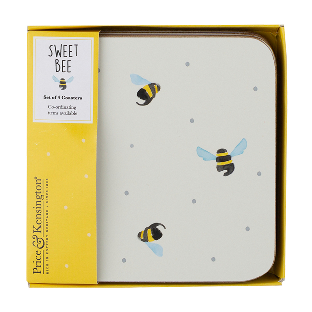 Набор подставок для кружек sweet bee 4 шт