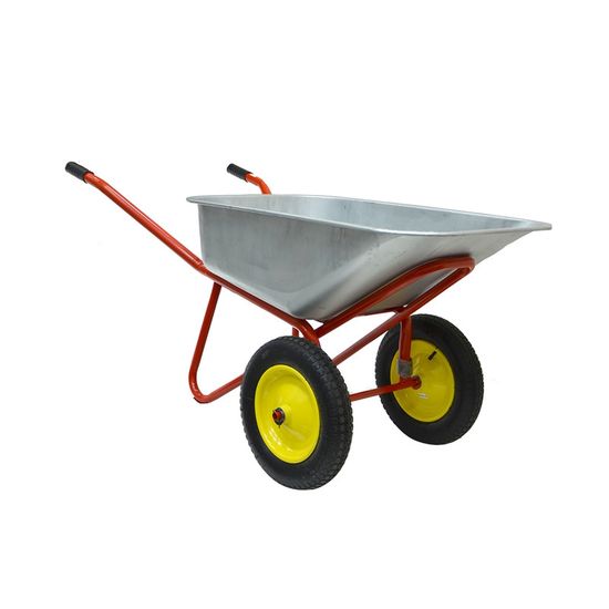 Тачка строительная ВАРЯГ 110л, груз 240 кг двухколес ТСт110/2