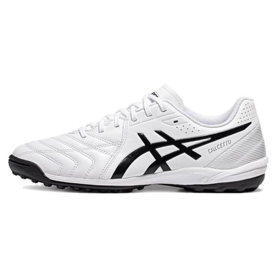 Asics Calcetto Футбольные бутсы Низкие Белый Черный Унисекс