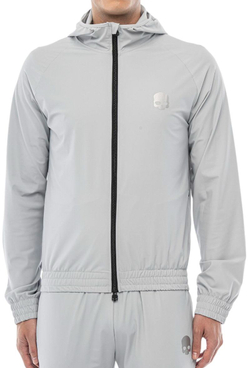 Куртка теннисная Hydrogen Tech FZ Skull - Gray