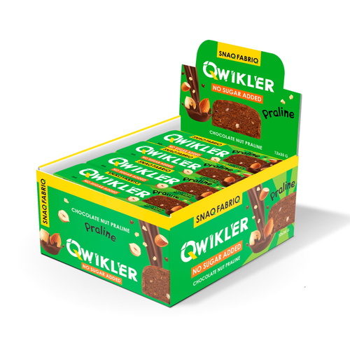 Батончик QWIKLER - (Пралине)