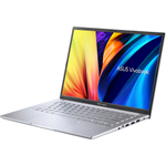 Ноутбук ASUS Vivobook 14X X1403ZA-LY193, 14&quot; (1920x1080) IPS/Intel Core i5-12500H/8ГБ DDR4/512ГБ SSD/Iris Xe Graphics/Без ОС, серебристый [90NB0WQ1-M00B20]