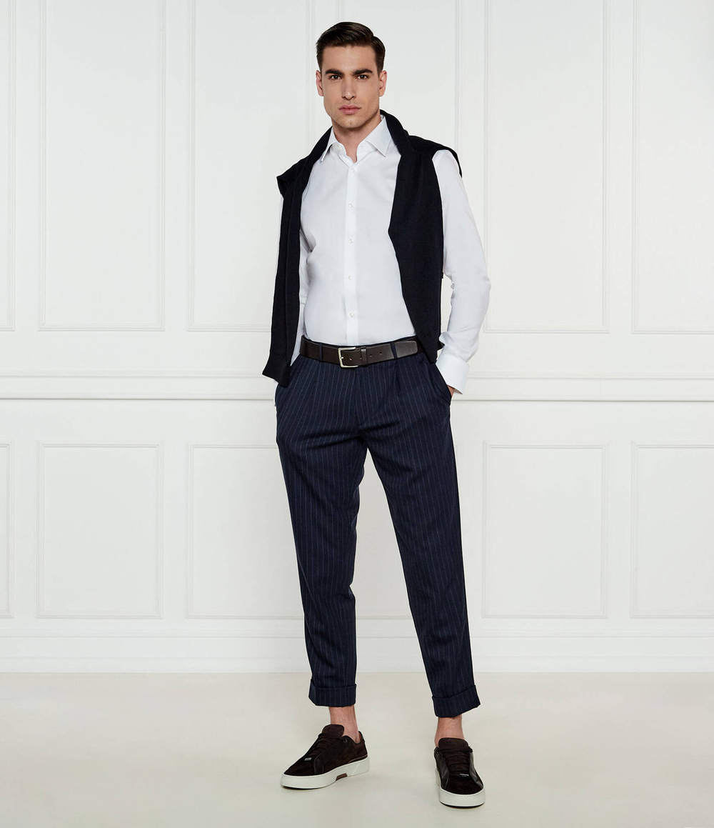 Koszula H-HANK-kent-C1-214 BOSS BLACK - белый(50479922)