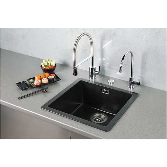 Мойка SCHOCK Soho 60 (N-100) Cristadur 550x430 серебристый камень