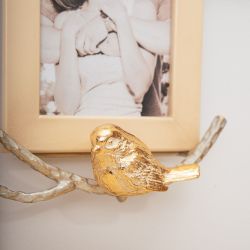 Рамка для фото двойная Зарничка Айвори Мраморное золото