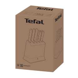 Набор ножей и блок Tefal Ever Sharp PRO K297S744 со встроенной точилкой, 5 ножей + ножницы