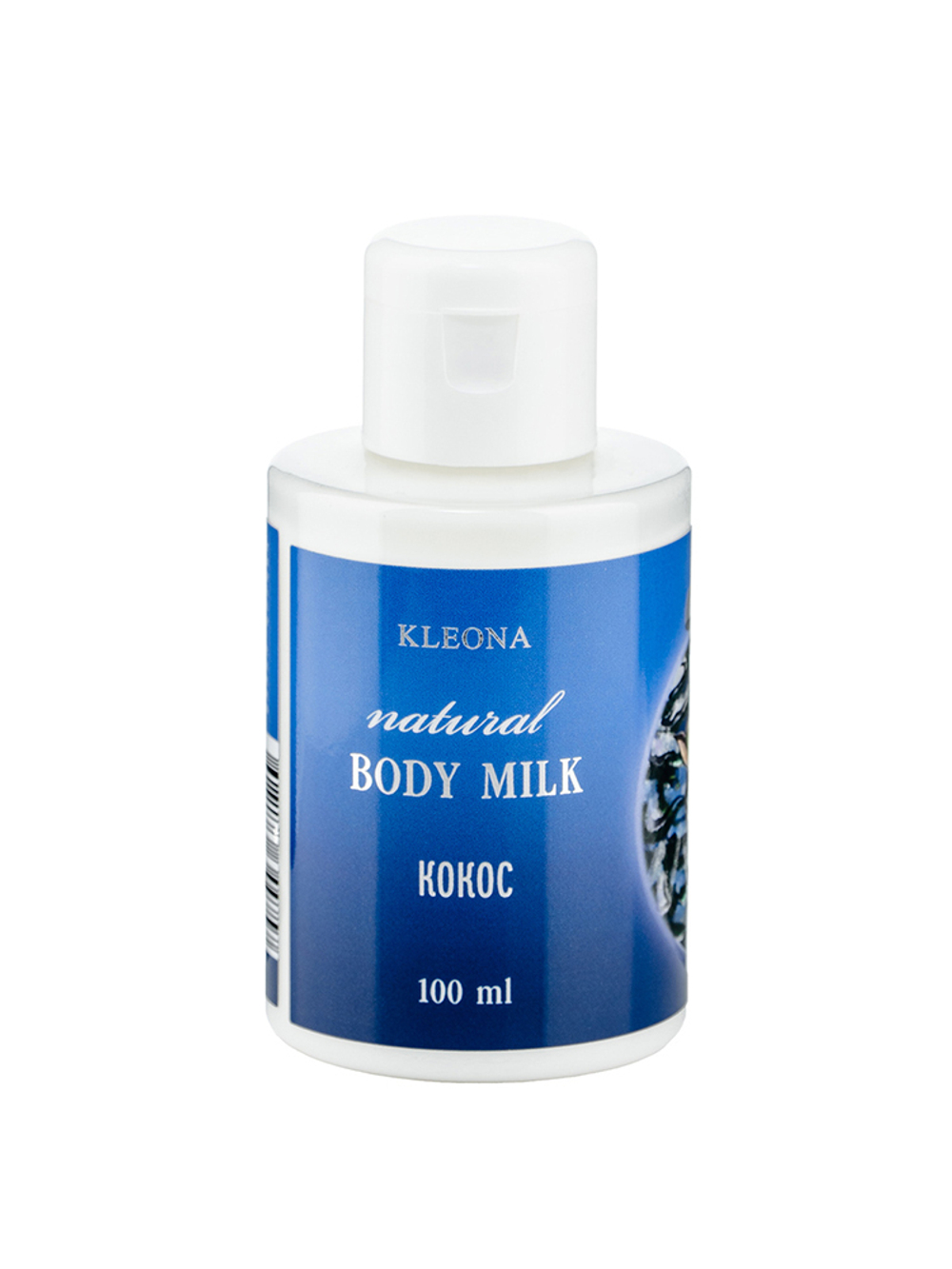 Набор Kleona молочко для тела "Кокос" 100 мл + гель для душа "Кокос" 100 мл