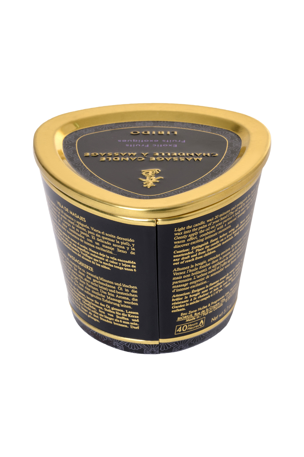 Массажное аромамасло свеча Экзотические фрукты 170 мл