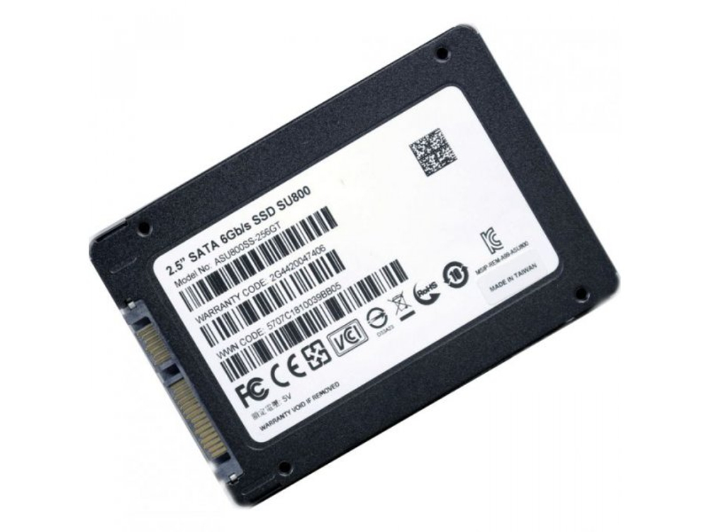 SSD накопитель ADATA Ultimate SU800 256ГБ,  2.5" SATA, SATA III, [ASU800SS-256GT-C]