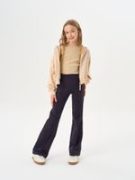 Брюки клеш "Графит" облегченные 7+