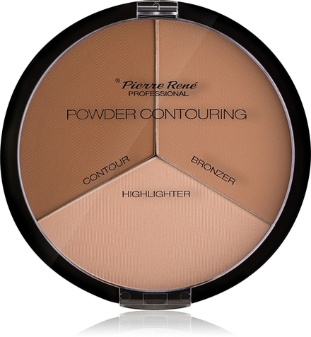 Pierre Rene Powder Contouring - палитра для контурирования лица, 23 g