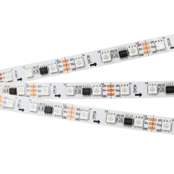 Светодиодная лента Arlight 14,4W/m 60LED/m 5060SMD разноцветный 5M SPI-B60-10mm 12V RGB-PX3 026367(2)