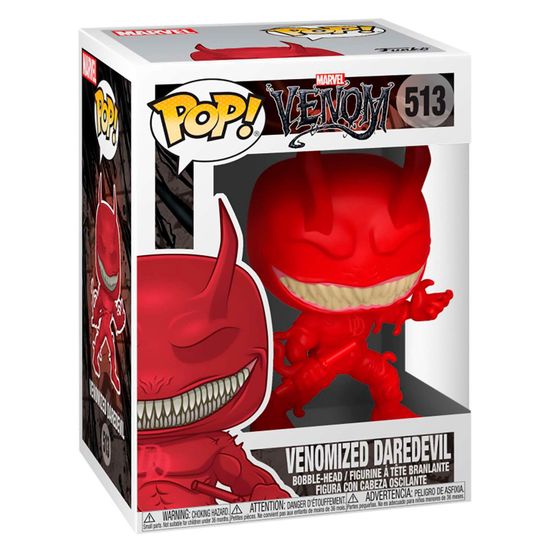 Фигурка Funko POP! Bobble Marvel Venom Venomized Daredevil (513) 40706 / Фигурка Фанко ПОП! по мотивам вселенной "Марвел", Сорвиголова