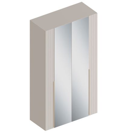 Шкаф 4-ств с зеркалом "Тефия" 1200 (Софт сантьяго/Тефия) МФ Велес, г. Туймазы