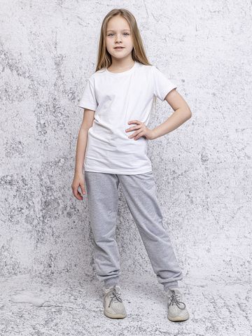 0018_С22 Брюки спортивные, серый