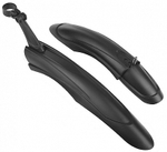 Крылья 24"-26" Stels черные широкие
