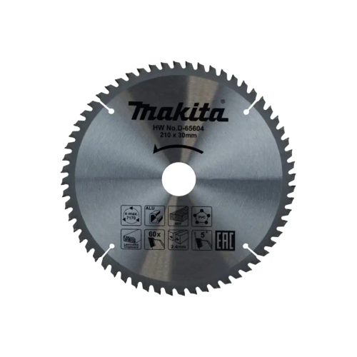 Пильный диск универсальный 210x30x2.4/1.6x60T Makita D-65604