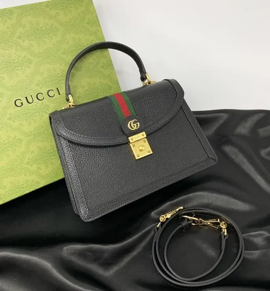 Маленькая сумка-тоут Gucci Ophidia