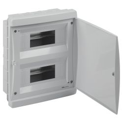 Корпус пластиковый встраиваемый ЭРА COMFORT ЩРВ-П-18 IP40 белый