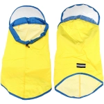 Дождевик для крупных пород собак «KOMFORT», цвет жёлто - голубой, р 3XL