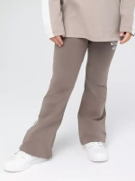 Бежевый костюм оверсайз для девочки