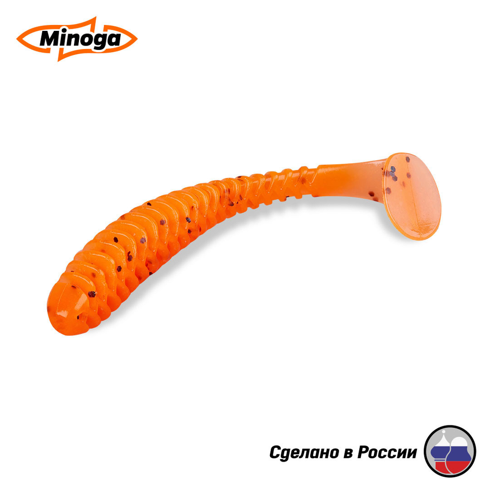 Силиконовая приманка "Minoga" ACTION 2,0"(10шт) 50мм, 0,69гр, цвет 023