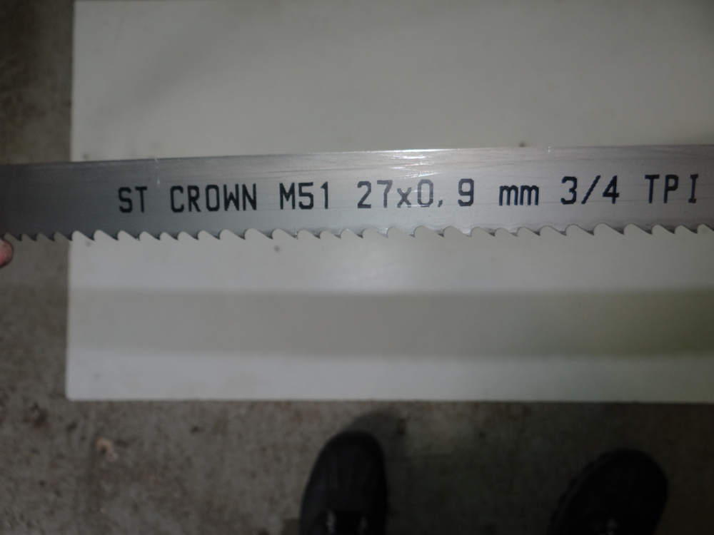 Полотно ленточной пилы (2465х27х0.9мм.) шаг 3/4 Picus М51 производство Германия