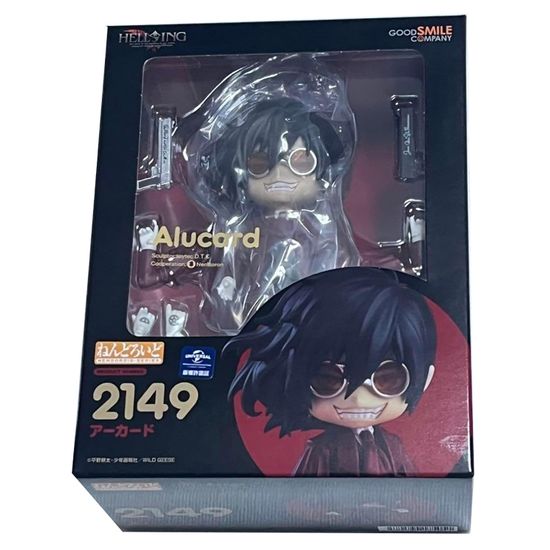 Фигурка аниме Nendoroid Хеллсинг Hellsing Алукард Alucard 10см 02955 / Фигурка Нендоройд по мотивам аниме "Хеллсинг", Алукард