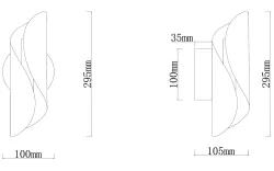Настенный светильник Arte Lamp CICLONE