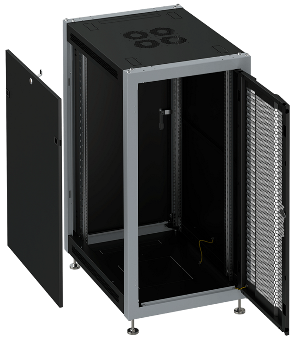 Шкаф напольный 19", 27U SYSMATRIX SL 6027.932