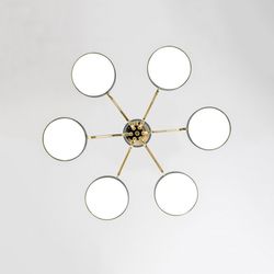 Люстра на штанге TAVIS D78 Gray