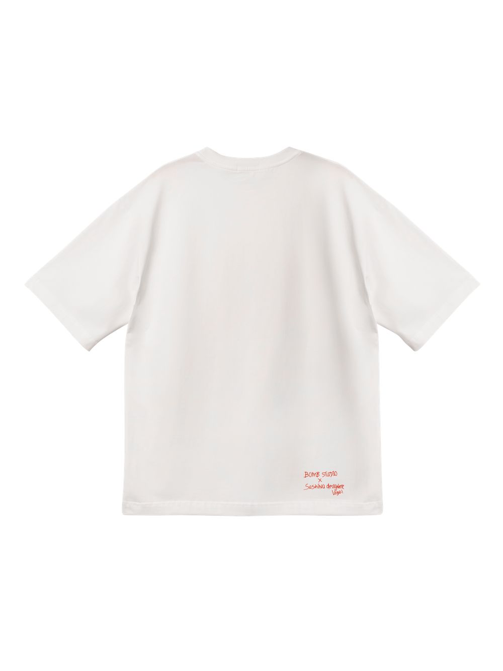 Футболка Sashina X Bomb Studio молочная