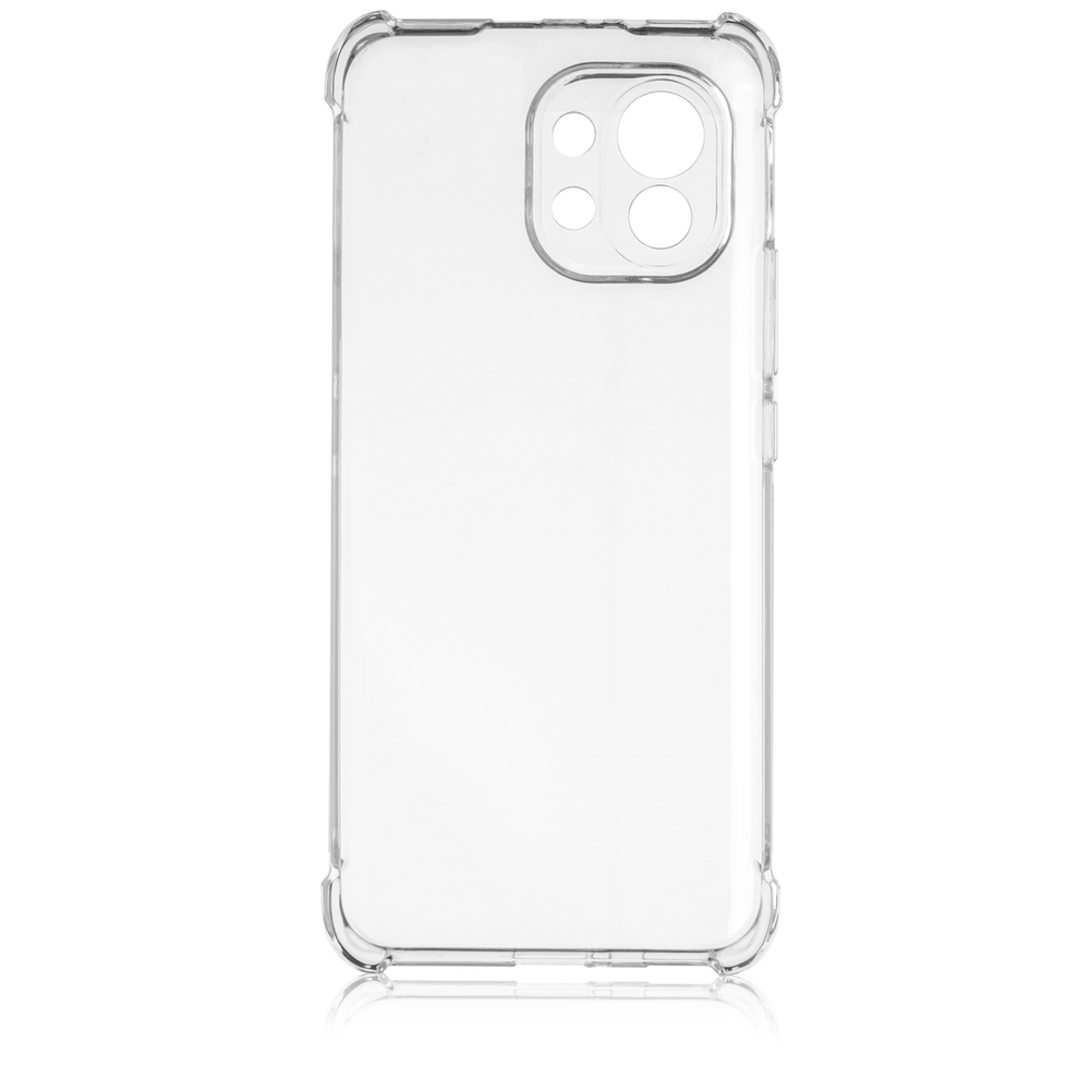 Чехол ROSCO для Xiaomi Mi 11 оптом (арт. XM-MI11-HARD-TPU-TRANSPARENT)