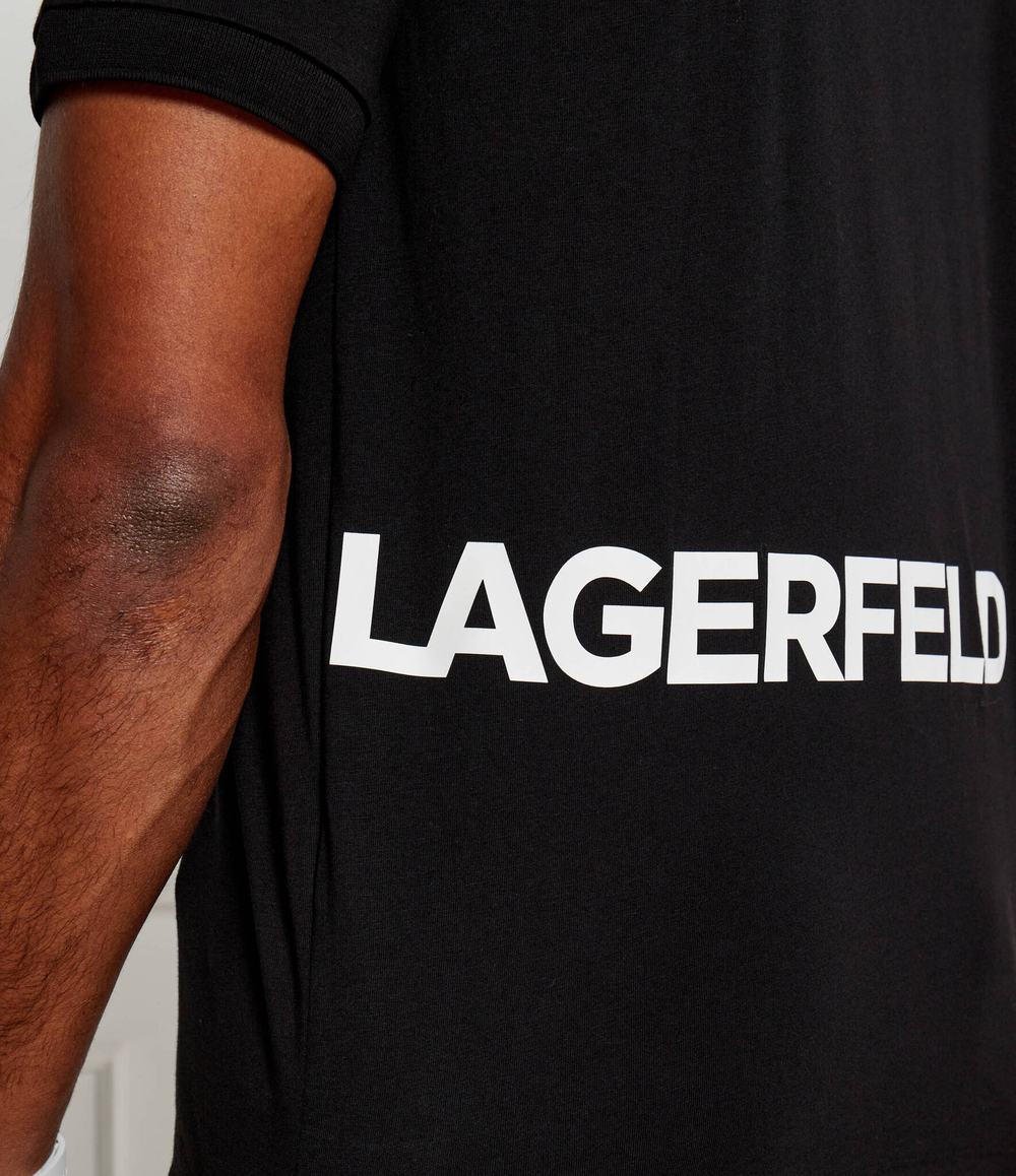 Поло Karl Lagerfeld - черный(745440 544225)