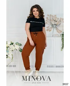 Брюки 3022Б-горчичный Minova